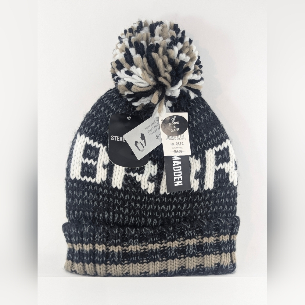 NWT Steve Madden Knitt Winter Hat One Size